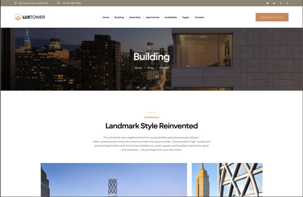 thiết kế website homestay thời thượng